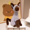 Cute Siamese Cat Plush Toy Dachshund Dog Animal Rabbit Toy Great Dane Dog Doll Toys for Kids Girls