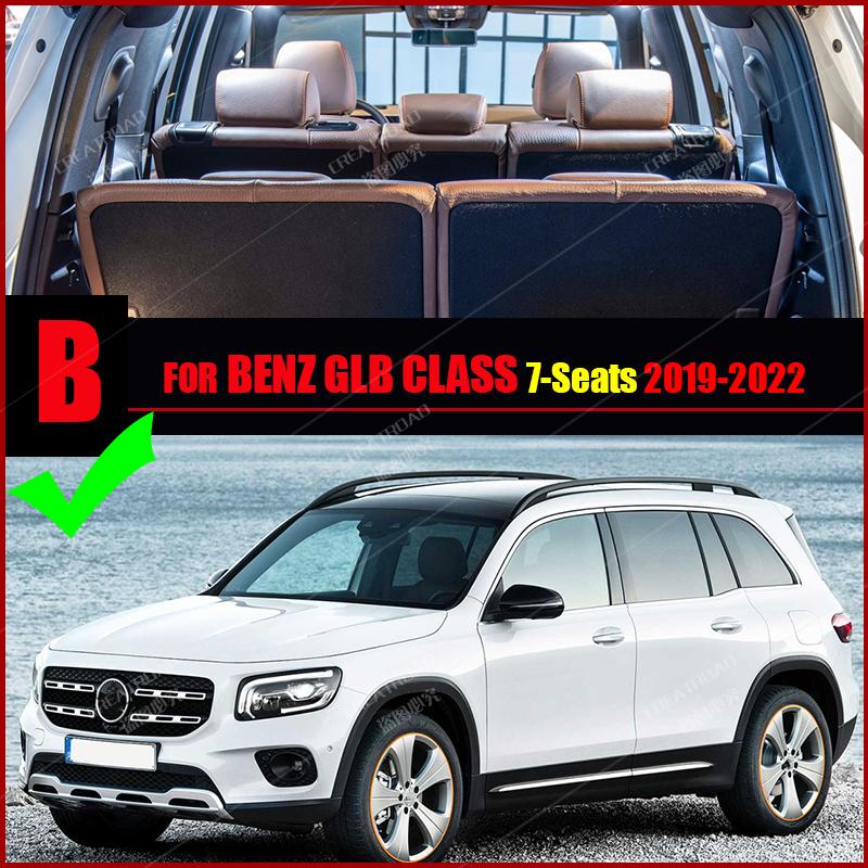 Covorașe de podea auto pentru Mercedes Benz GLB Class X247 Seven Seats 2022 Covor personalizat pentru picioare auto