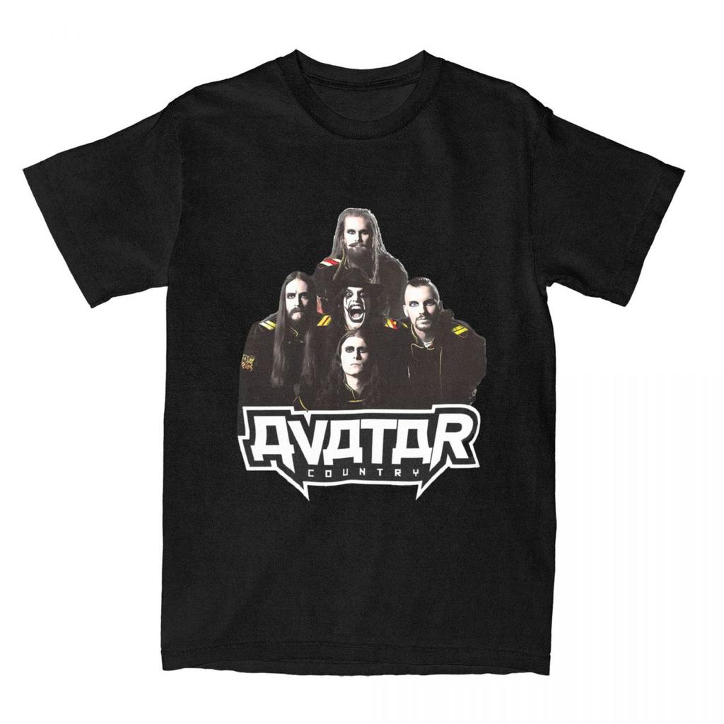 Pánské Dámské Avatar Heavy Metalová Kapela Tričko Oblečení Čistá Bavlna Topy Tričko Vintage Trička Všechna Roční Období