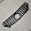 GT Style Front Grille Bumper Grill For Mercedes Benz W176 A160 A180 A200 A220 A250 A45 AMG Facelift 2016-2018 Gloss Black Tuning