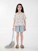 Youthful Dreams Girls' Quality Short-Sleeve Lace T-Shirt - Stylish Summer Casual Wear