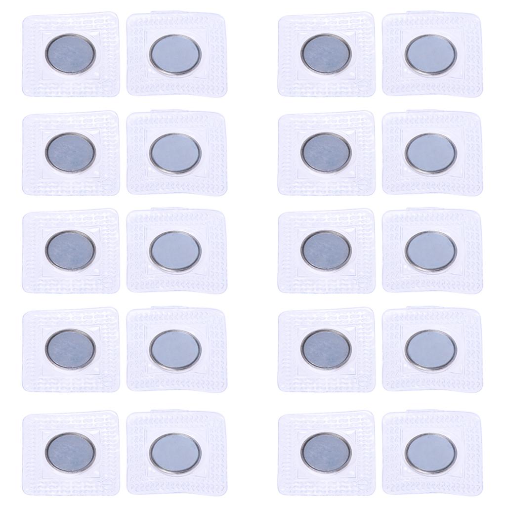 10 Sets Invisible Hidden Sew Magnetic Snap Magnet Fastener For Handbag Clothing