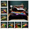 Music Rainbow Quilt Set Three-piece 3D Digital Printing Kit