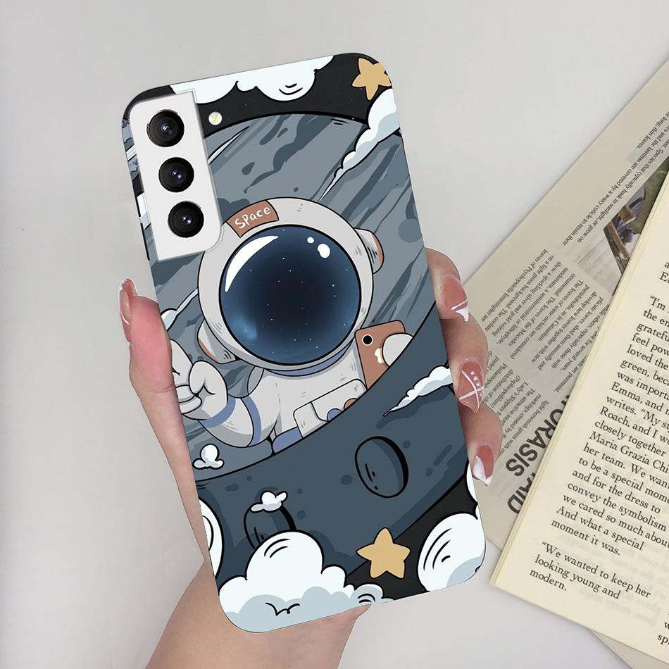 For Samsung Galaxy S21 Plus Ultra FE 5G Case Cute Painted Silicone Soft Protective Phone Cover for SamsungS21 S 21 FE Plus Ultra