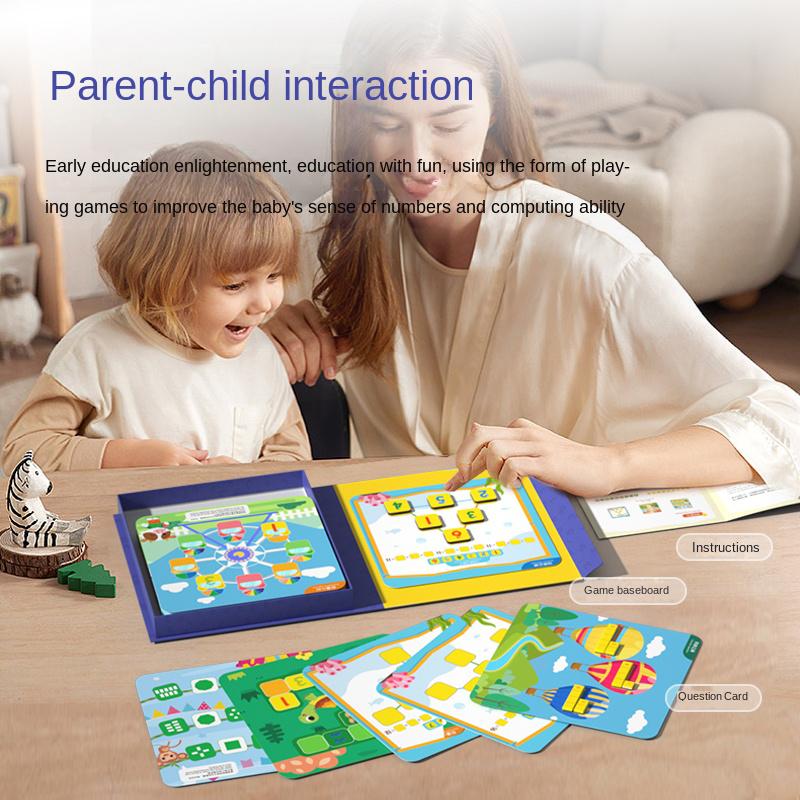 Children's math operations advanced toys, number and quantity games, students thinking logic training, numbers early education