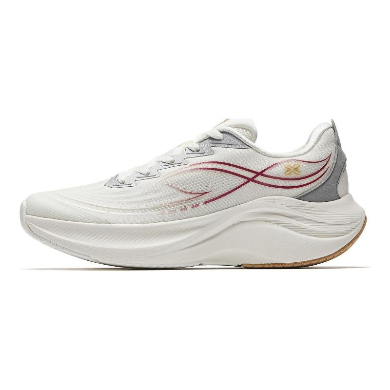Anta Women s Leaf 6.0 Low-top Running Shoes Ivory/Silver 922515517-8 36.5