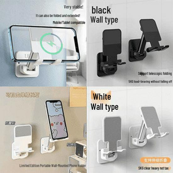 5 Yuan Rabatt! Wasserdichte, faltbare, teleskopische Wandhalterung für das Badezimmer-Drama-Schauen