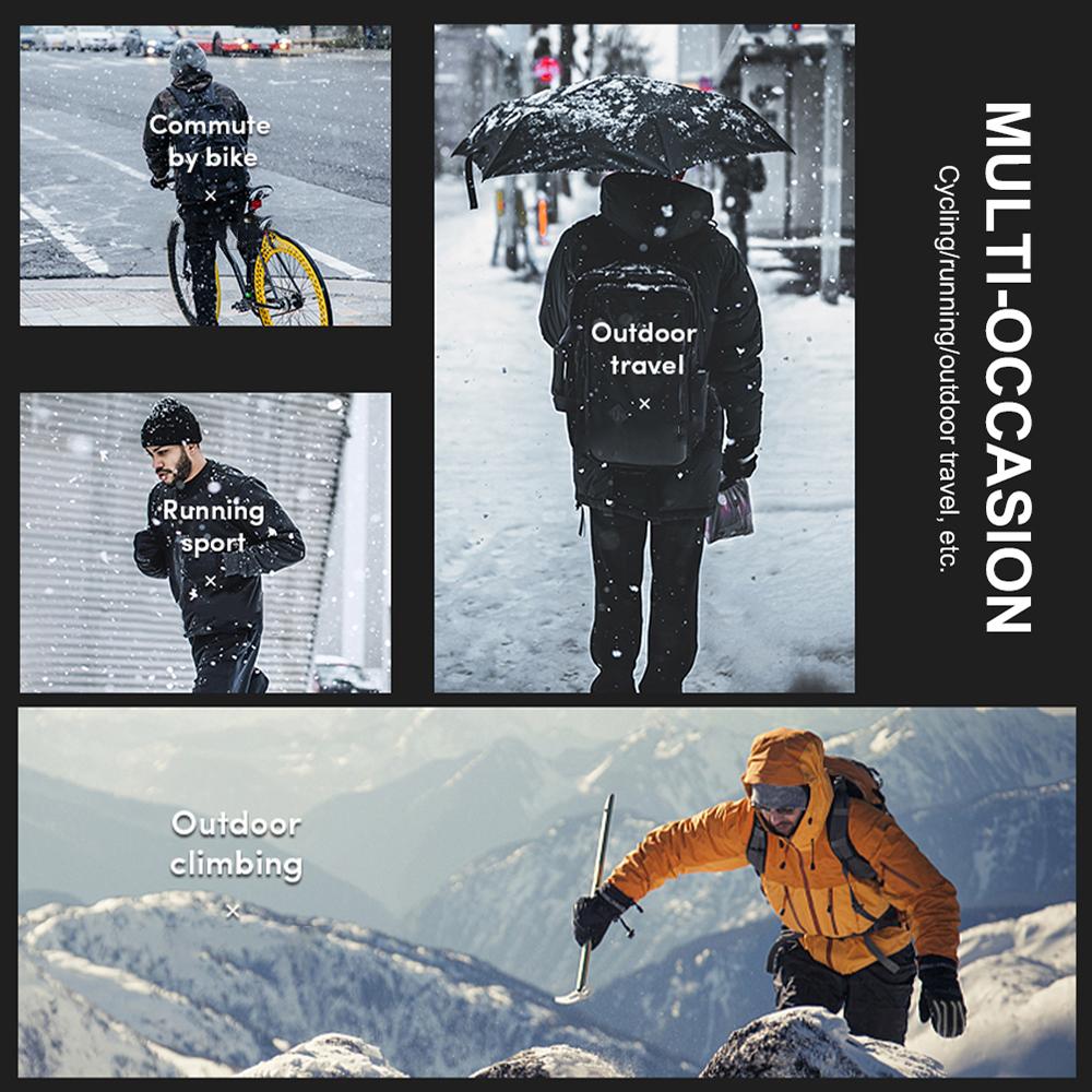 

Warm gloves palm pattern black S