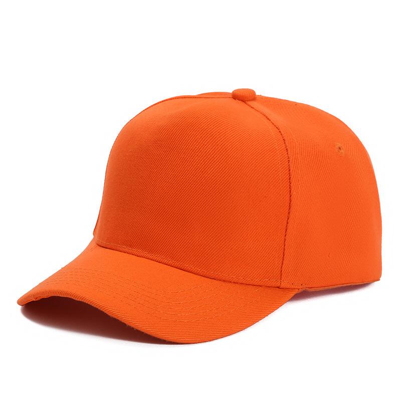 Mao Qing Five-Piece PVC 6-Panel Baseball Cap Printed Embroidery Heat Transfer Logo Advertising Plain Outdoor Travel
