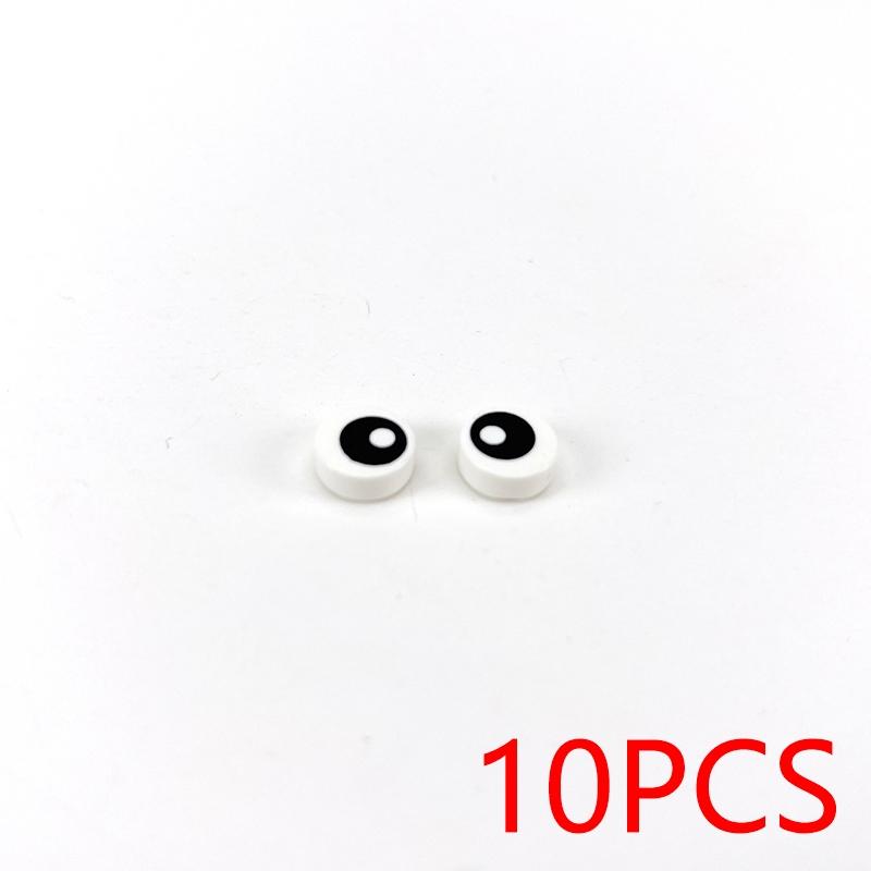 MOC Printed Tile ToyCompatible Brick Accessories Building Blocks City PC Phone Clock Pizza Parts Bricks Children Kids