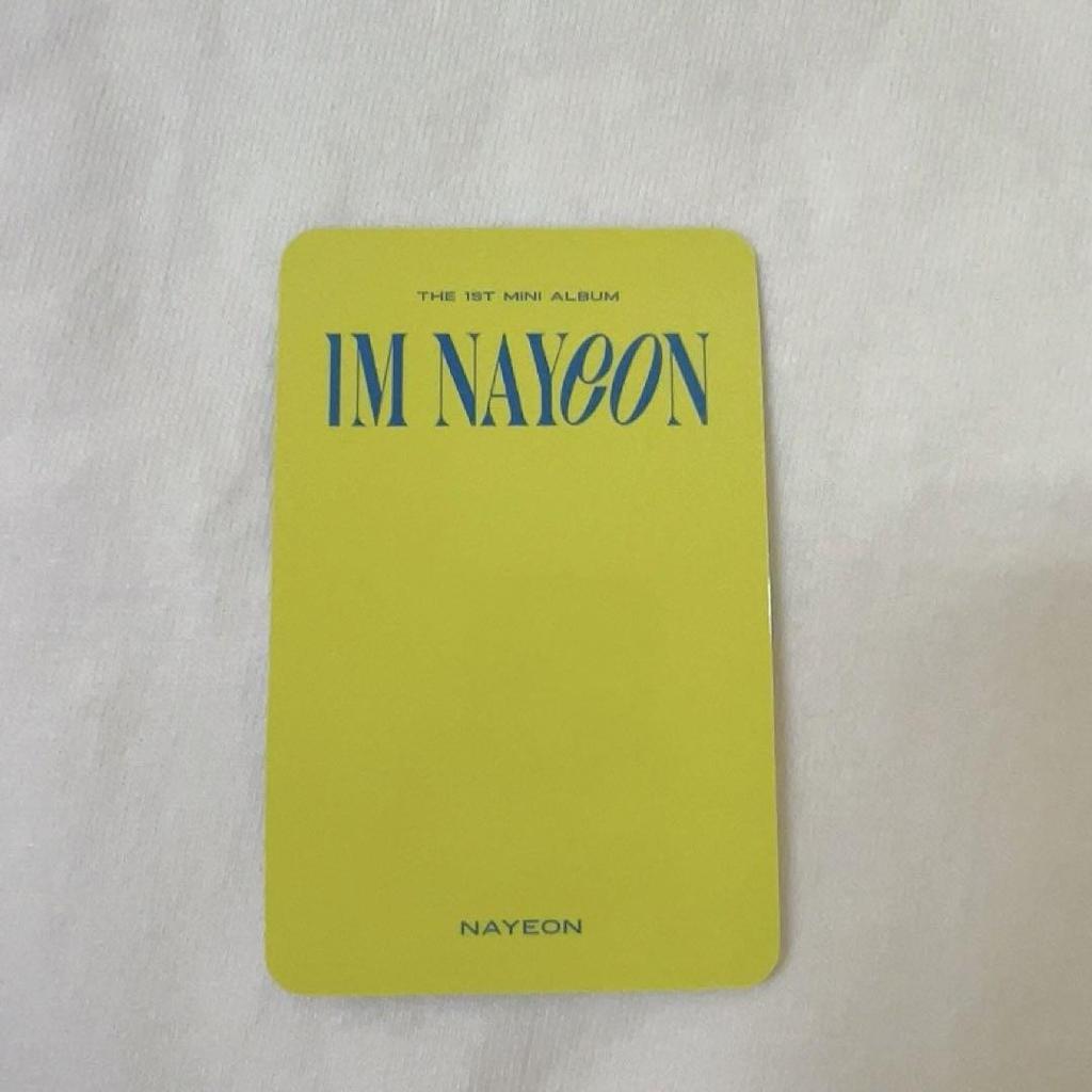 [USED] TWICE Nayeon Im Nayeon Lakidro Trading Card MusicPlant