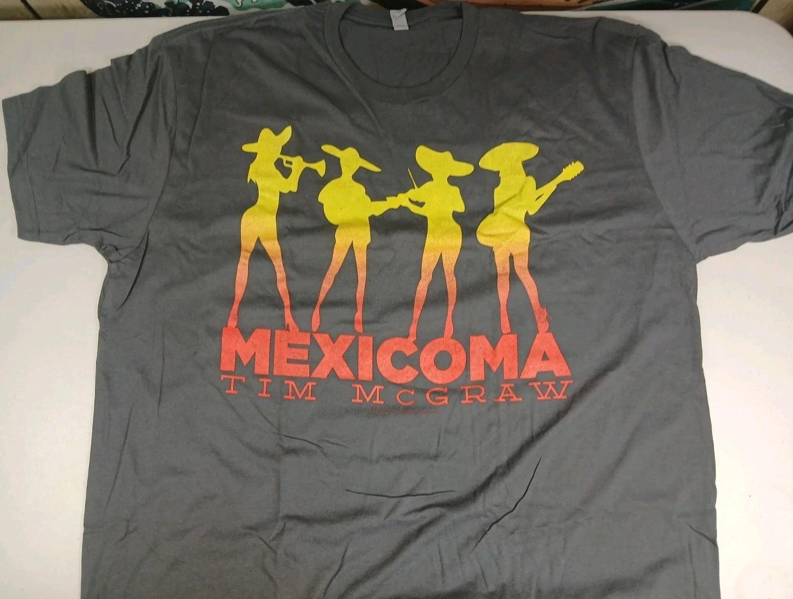 Tim McGraw Mexicoma T Shirt 2XL 3XL