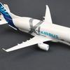 20cm Bílý velrybí transportní letoun A300-600 Beluga Airlines Model letadla Transportní Beluga Odlitek ze slitiny Model letadla Hračka