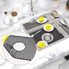 Hollow Dishes Drying Mat Silicone Drain Pad Household Countertop Mat  Tableware