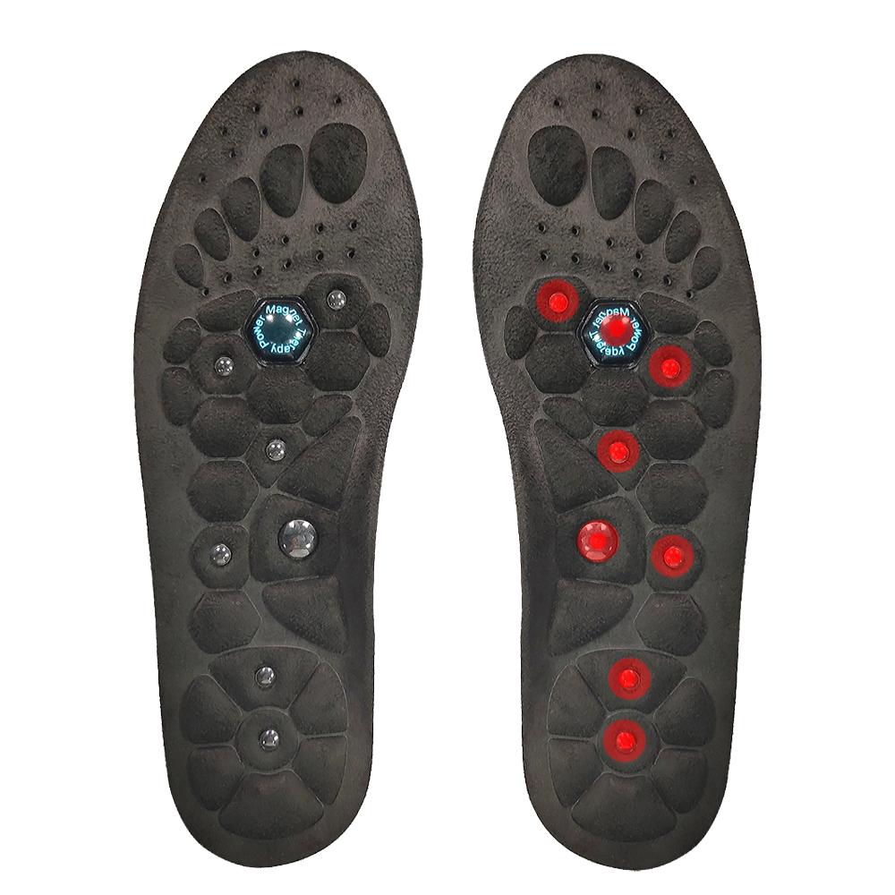 Magnetic Acupressure Insole Sports Acupoint Massage Insoles Massage Foot Reflexology Shoe Pads Weight Loss Slimming Anti-fatigue