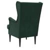 Armchair Dark Green Velvet