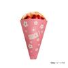 Crepe Triangular Bags, Pink, 400 Count