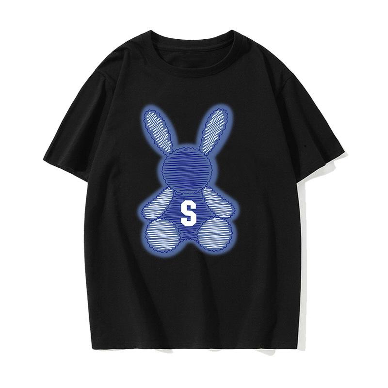 Short-Sleeved T-shirt Men's Summer Clothing New Half Sleeve Fashion Brand Trend T-shirt Loose Top Wear Men's Clothing