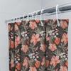 Tropical Hibiscus Flower Shower Curtain Botanical Floral Nature Hawaiian Beach Themed Bathroom Decor Waterproof Fabric