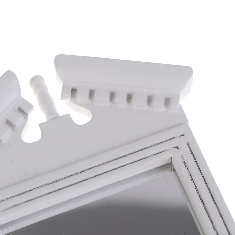 1/12 Dollhouse Miniature Mirror Model Bathroom Dressing Accessories Furniture Decoration great for daily use perfect for gifting