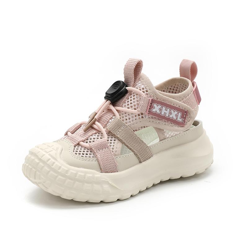 Summer Children s Outdoor Trekking Sandals Kids Boys Girls Flat Non Slip Collision Avoidance Quick Drying Beach Shoes 32