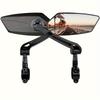 Bike Rear View Mirror Reflector Adjustable Rotatable Handlebar Mirror Clear Rearview Electric Scooter Motorcycle Mirror