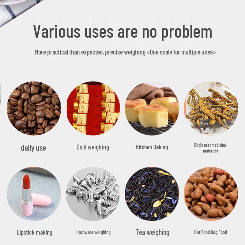 Jinmiao X6-S Rechargeable Digital Kitchen Scale