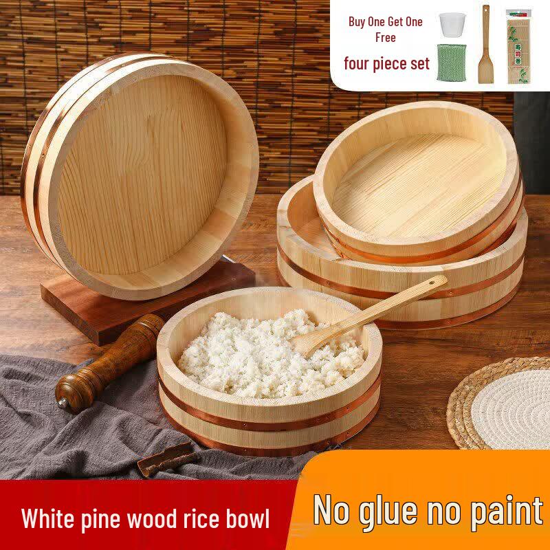 UOSO Enamel Sushi Rice Mixing Bowl