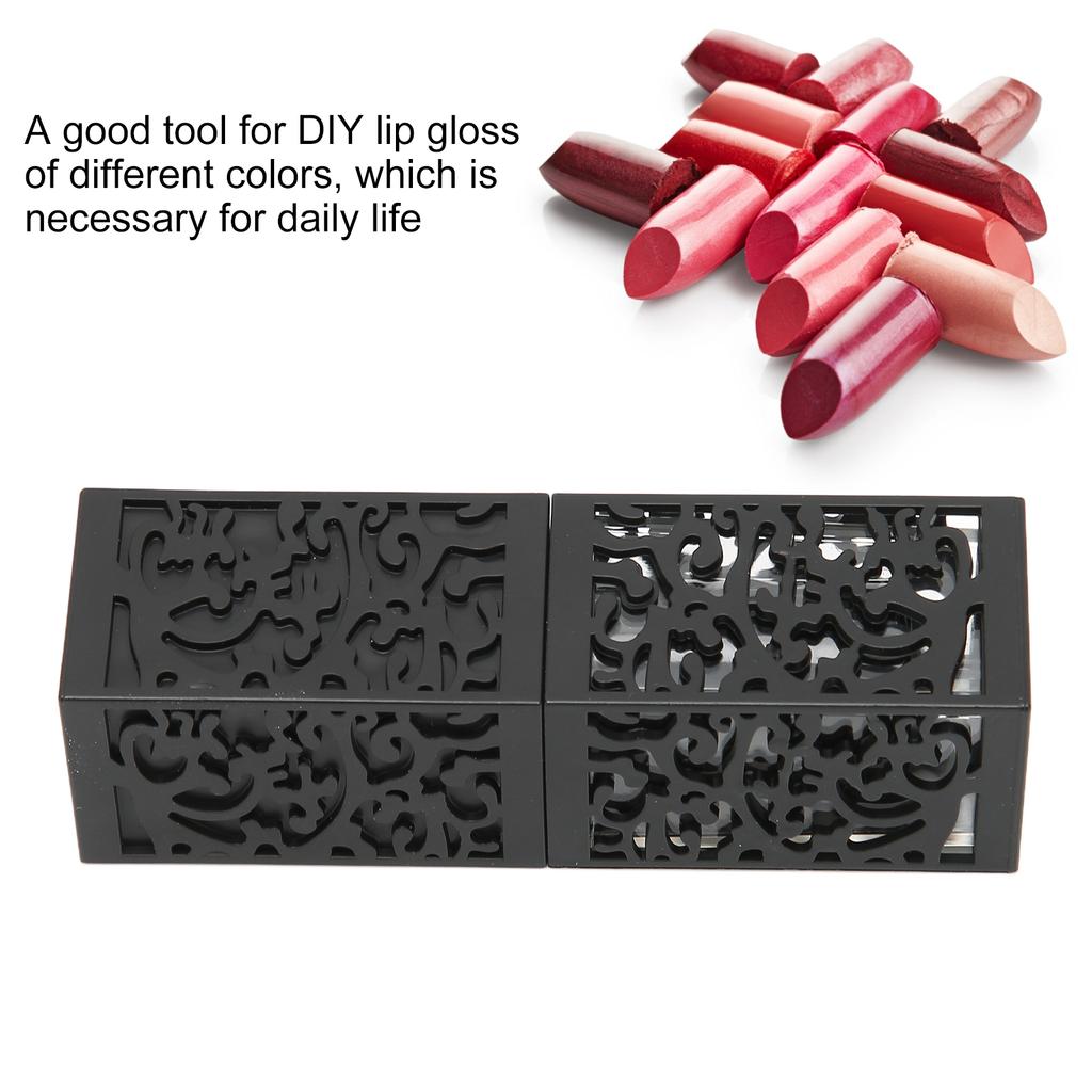 10Pcs Lipstick Tubes DIY Multi Purpose Portable Compact Hollow Design Lip Balm Tubes For Body Cream Solidity Perfume