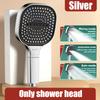13cm Large Panel 3 Modes High Pressure Shower Head Massage Shower Head With Filter Bathroom Accessories  New
