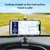 Car Mobile Phone Holder Multi-Function Rotating Instrument Panel Rearview Mirror Navigation Holder Gps Widely Compatible