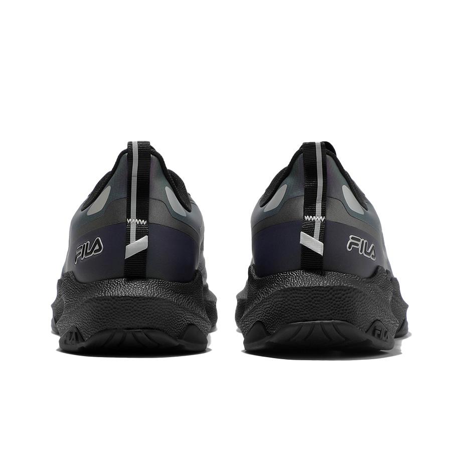 New BTS x FILA Low top Casual Running Shoes Unisex Black Gray Korean Style 1RM01671D_001
