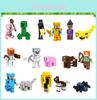 Minecraft Thema 16 Stück Bausteine Set Für Kuchendekoration Und DIY Figuren Bausatz