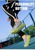 Tênis de Corrida Masculino Respirável de Verão Flyknit - Absorção de Choque, Versátil, Tênis de Pai Modernos