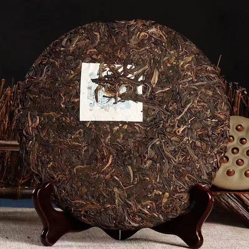1990s Yiwu Laosheng Tea Cake Ancient Tree Tea Yunnan Pu'er Tea 357g