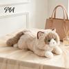 Soft Touching Stuffed Kitten Lifelike Ragdoll Cat Plush Toy, Realistic Animal Pillow for Sleeping, Stress Relief Hugging 45cm Fluffy Pillow,