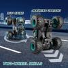 25-26 SBSG Hračky Monster Trucky, RC Monster Trucky 2,4 GHz pro kluky, 1:20 dinosauřích RC aut se světlem a hudbou, nákladní auto na dálkové ovládání se stunty, 360° otočka,