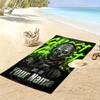 Name Custom Duty Call Ghost Print Beach Towel, Large Soft Quick Dry Towel for Beach Camping Swimming