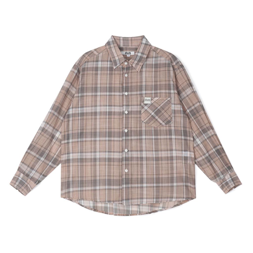 NOT NEW Nn Label Check Shirts Brown