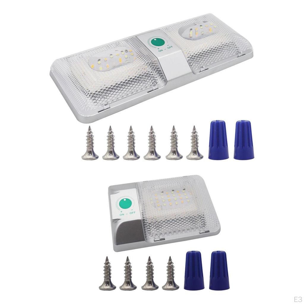 Energy-Efficient LED Ceiling Light for Trailers and Boats