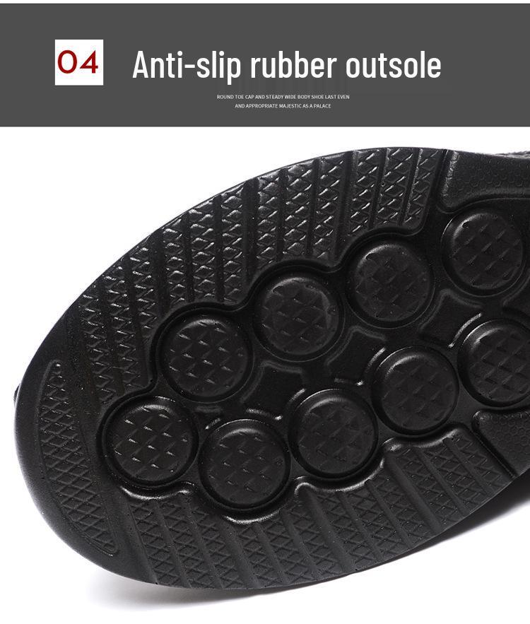 25th Anniversary Ultra-Light Non-Slip Fleece-Lined Cotton Shoes for Men and Women - Winter Internet Sensation