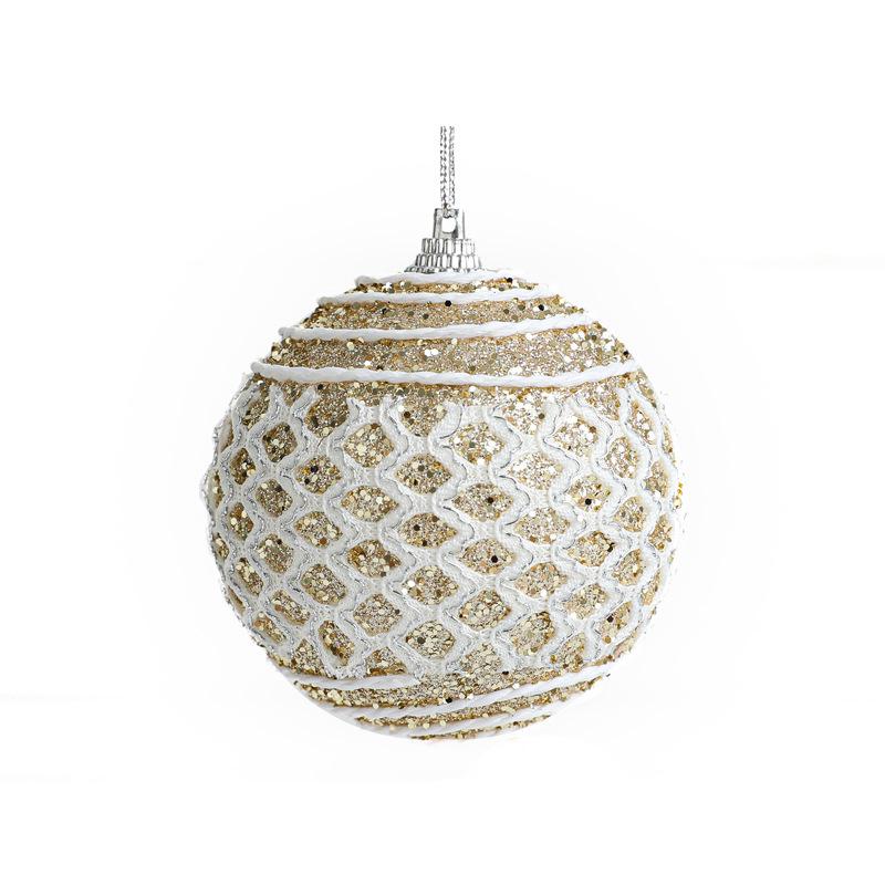 Deck the halls and trim your Christmas tree with the festive Christmas Balls Christmas Tree Pendant Ornaments 8CM