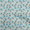 oneOone Cotton Flex Light Brown Fabric Bird Ladybird  Sewing Fabric By The Yard Printed Diy Clothing Sewing Supplies 40 Inch