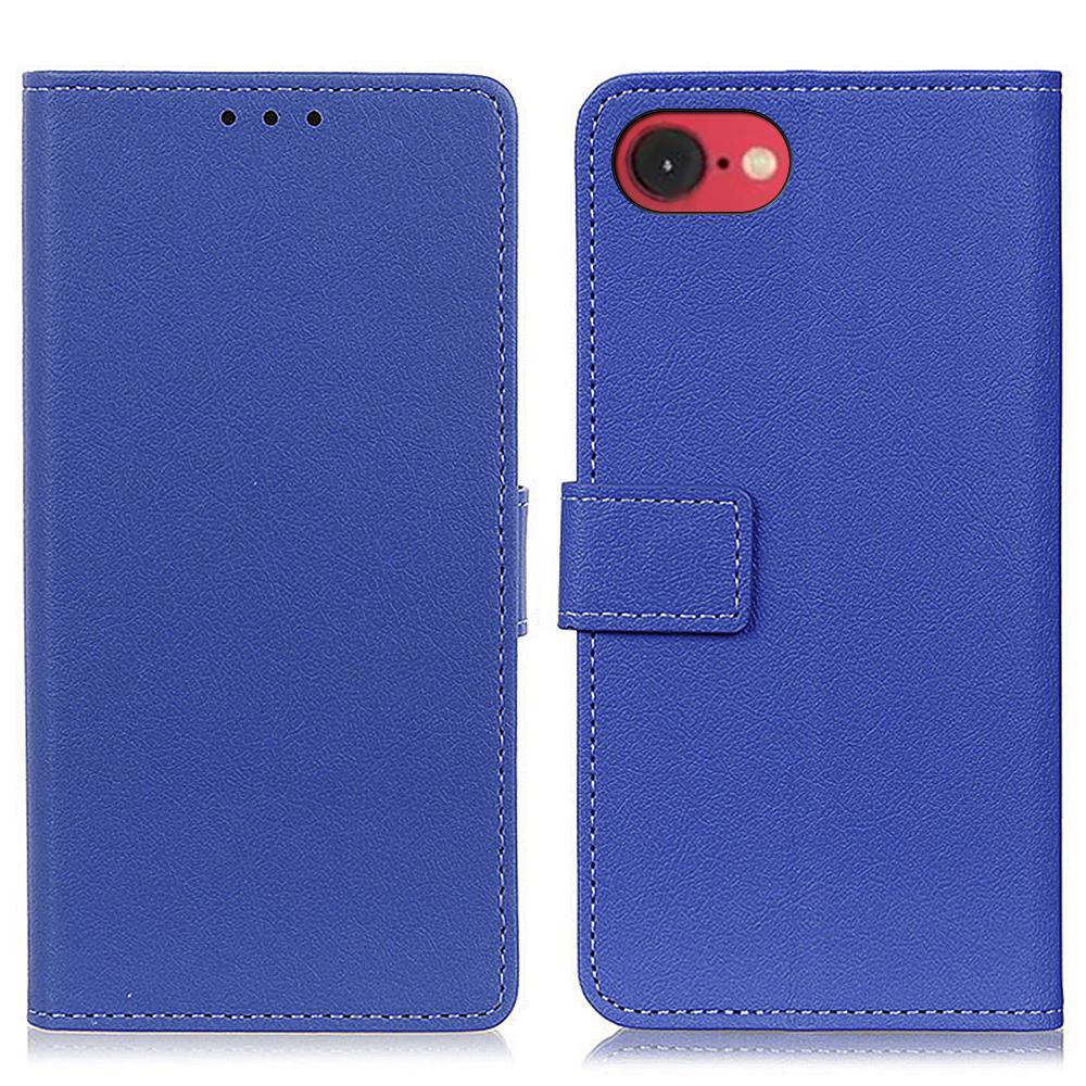 For iPhone 16e Case PU Leather Stand Wallet Phone Cover