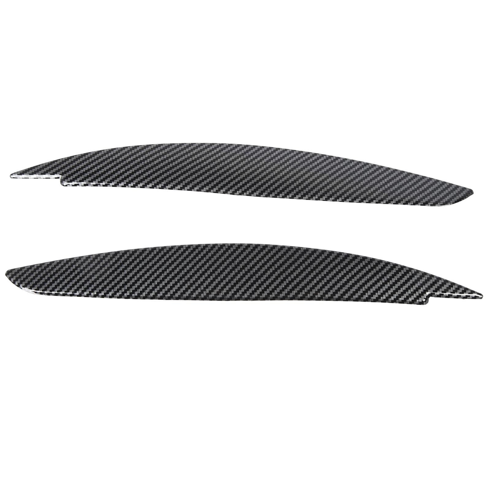 2 шт. фара бровь передняя левая правая фара век отделка крышка для 1 серии E81 E82 E87 E88 2006