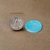 Sealing Wax Stamp Coppers Seals + 1Piece Wood Handle,Vintage Wax Seal Stamp Set for Envelops,Cards,Gift Wrappings
