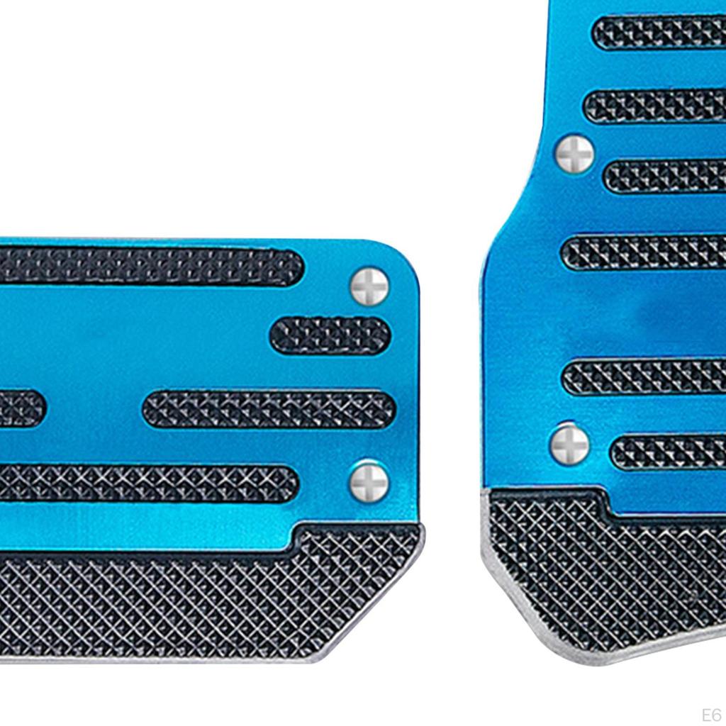 Set di 2 Copripedale Freno Accessori per Auto Facile Installazione Sostituzione Diretta del Veicolo