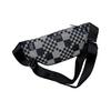 MLB New York Yankees Plaid Polyester Waist Bag Unisex Waist Bag Black 3AHSM082N-43BKS