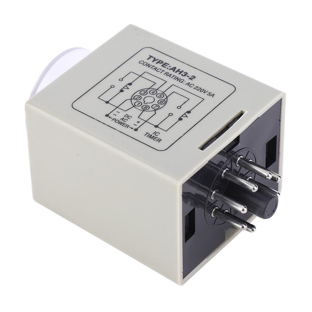 AH32 Time Relay Mini Delay Controller Timer AC 220V for Automatic  Control System