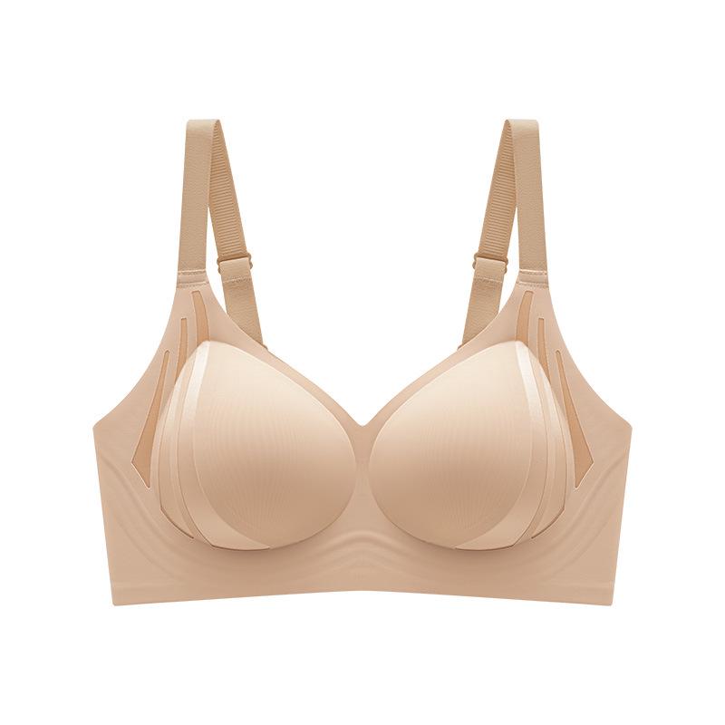 Seamless Deep V Anti-Sag Bra - Slimming Lift for Fuller Busts
